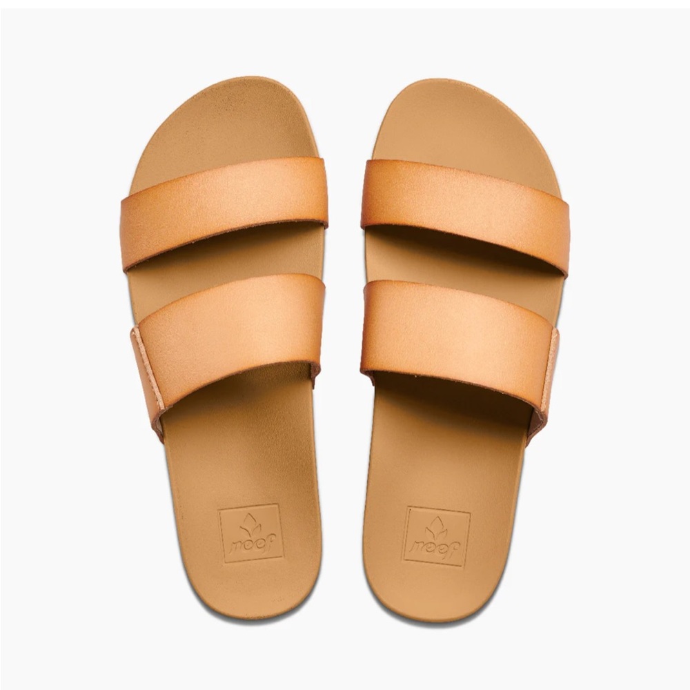 NWT Reef Cushion Vista Women’s Sandals, Natural Color